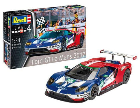 Revell Germany Model Cars 1/24 Ford GT LeMans 2017 Race Car (New Tool) Kit
