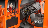 Revell Germany Cars 1/24 Unimog U1300L Winter Service Truck w/Snowplow Kit