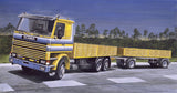 Italeri Model Cars 1/24 Scania 142M Flatbed Truck/Trailer Kit