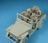 MiniArt Military 1/35 British Bantam 40BRC Staff Car w/3 Crew Kit