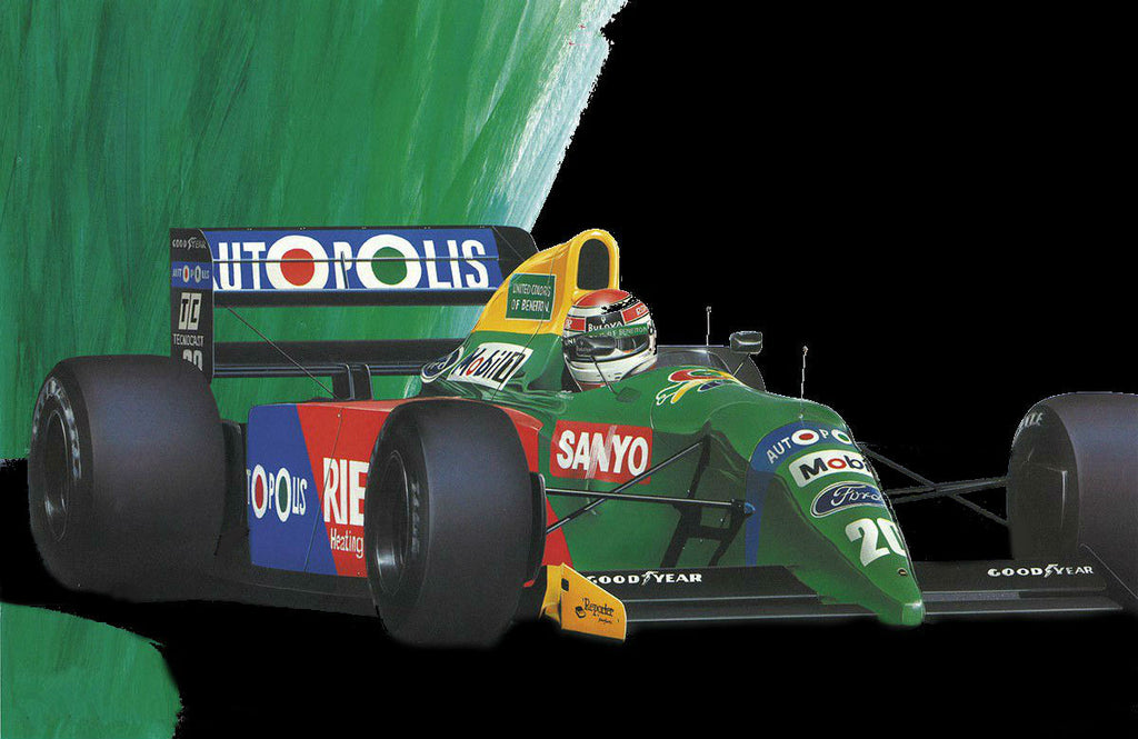 Hasegawa Model Cars 1/24 Benetton Ford B190 Race Car Ltd Edition Kit