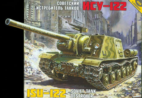 Zvezda Military 1/35 Soviet ISU122 Tank Destroyer Kit