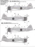 Hasegawa Aircraft 1/48 Mitsubishi A6M1 12SHI Experimental Zero Fighter (Re-Issue) Kit