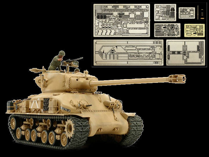 Tamiya Military 1/35 Israeli Tank M51 w/Photo Etched Parts Kit