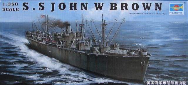 Trumpeter Ship Models 1/350 SS John W Brown Liberty Ship Kit