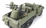 AFV Club Military 1/35 M16 MGMC Meat Chopper Self-Propelled Anti-Aircraft Gun Halftrack (New Tool) Kit