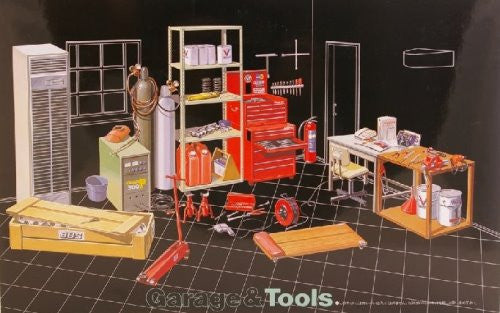 Fujimi Car Models 1/24 Mechanic Tools Kit