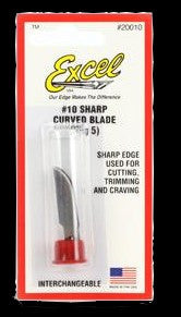 Excel Tools Stainless Steel Curved Edge Scalpel Blades (2)