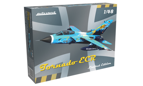 Eduard Aircraft 1/48 Tornado ECR German Combat Aircraft Ltd Edition Kit