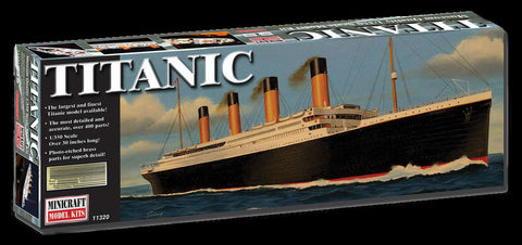Minicraft Model Ships 1/350 RMS Titanic Ocean Liner w/Photo-Etch Parts Kit