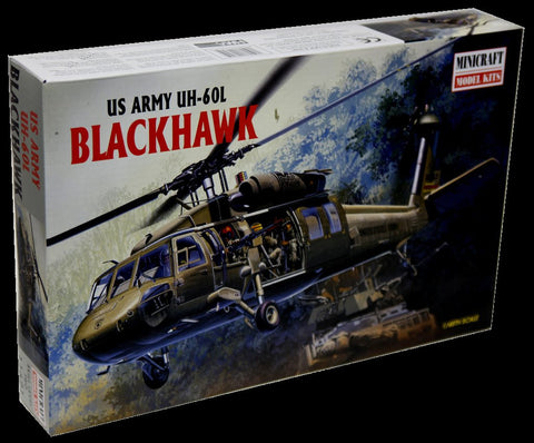 Minicraft Model Aircraft 1/48 UH60L Black Hawk Helicopter Kit