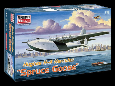 Minicraft Model Aircraft 1/200 Hughes H4 Hercules Spruce Goose Aircraft Kit