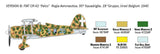 Italeri Aircraft 1/72 Fiat CR42 Falco BiPlane Fighter Battle of Britain 80th Anniversary Kit