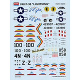 Academy Aircraft 1/48 P38E/J/L Lightning Aircraft Kit