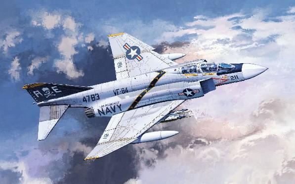 Academy Aircraft 1/48 F4J VF84 Jolly Rogers FUSN Fighter Kit