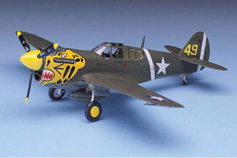 Academy Aircraft 1/72 P40E Warhawk Fighter Kit