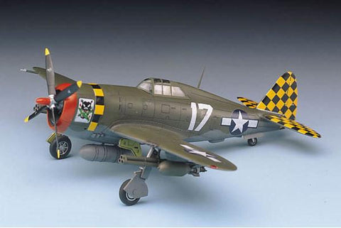 Academy Aircraft 1/72 P47D Razorback Fighter Kit