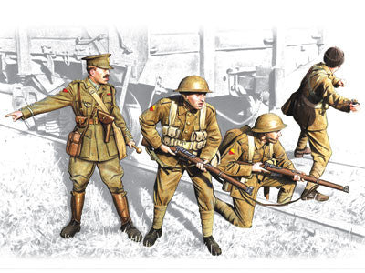 ICM Military 1/35 British Infantry 1917-18 (4) Kit