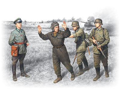 ICM Military 1/35 WWII Barbarossa Operation Figure Set Jun 1941 (4) Kit