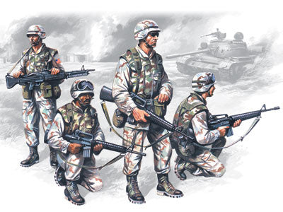 ICM Military 1/35 US Elite Forces Iraq (4) Kit