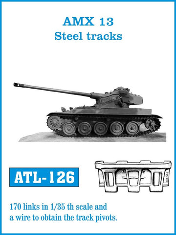 Friulmodel Military 1/35 AMX 13 Steel-Type Track Set (170 Links)