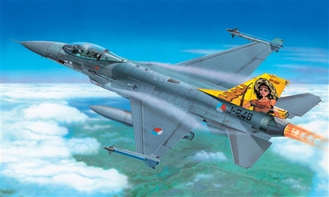 Italeri Aircraft 1/72 F16 Fighting Falcon Combat Aircraft Kit