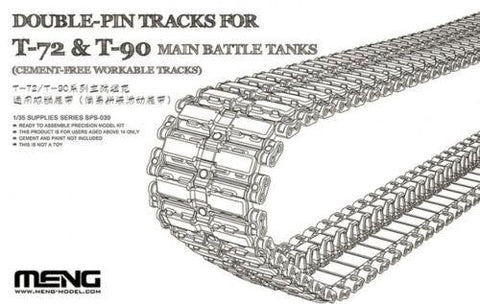 Meng Military Models 1/35 Tracks T-72 & T-90 MBT Double Pin Kit