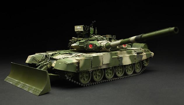 Meng Military Models 1/35 T-90 MBT w/TBS-86 Dozer Blade Kit