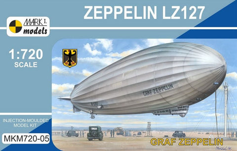 Mark I 1/720 Zeppelin LZ127 Graf Zeppelin German Airship Kit