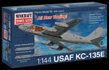 Minicraft Model Aircraft 1/144 KC135E USAF Air National Guard Aircraft Kit