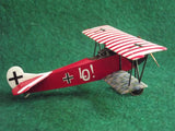 Roden Aircraft 1/72 Fokker D VIII (OAW) Early BiPlane Fighter Kit