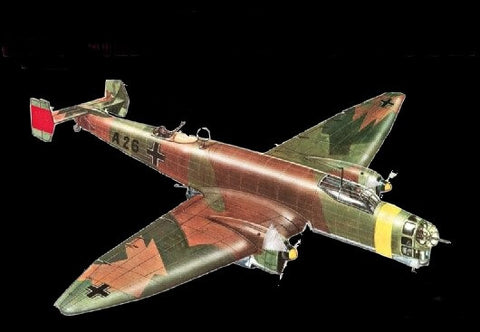 Italeri Aircraft 1/72 Ju86D German Bomber Kit
