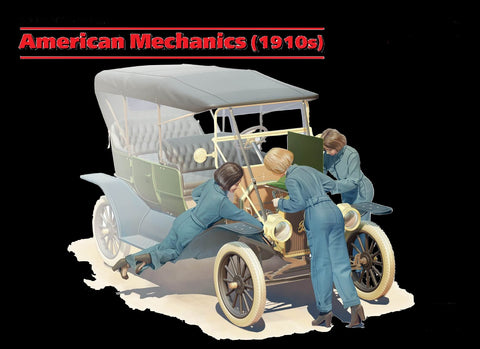 ICM Military 1/24 American Female Mechanics 1910s (3) (New Tool) Kit