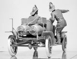 ICM Military 1/24 Model T 1914 Fire Truck w/2 Crew Kit