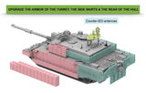 Rye Field 1/35 British Challenger 2 TES Main Battle Tank w/Workable Track Links Kit