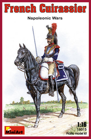 MiniArt Military 1/16 Napoleonic Wars French Cuirassier on Horse Kit