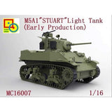 Classy Hobby 1/16 M5A1 Stuart Early Production Light Tank Kit