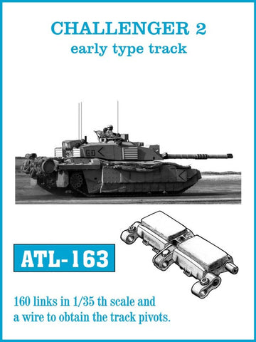 Friulmodel Military 1/35 Challenger II Early Track Set (160 Links)
