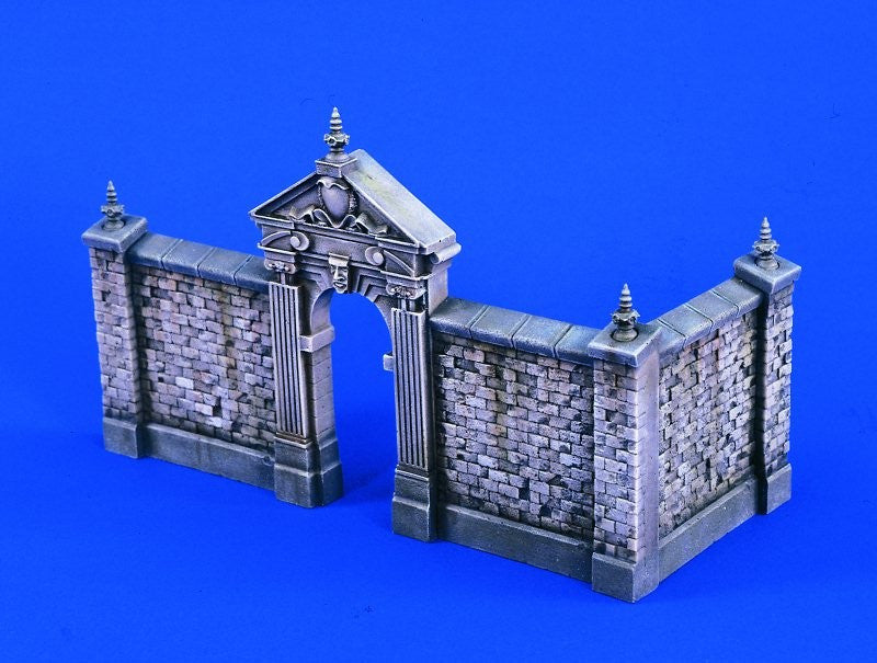 Verlinden Productions 1/35 Park Gate & Wall Elements Kit