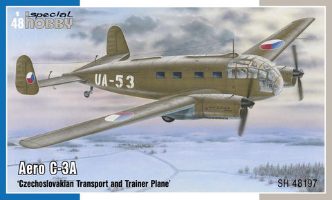 Special Hobby Aircraft 1/48 Aero C3A Czech Transport/Trainer Aircraft Kit