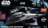 Revell-Monogram Sci-Fi Star Wars Rogue One: Imperial Star Destroyer w/Sound Build & Play Snap Kit
