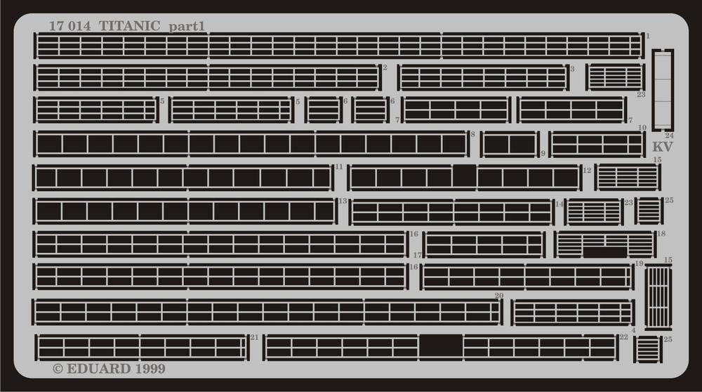 Eduard Details 1/400 Ship- RMS Titanic for ACY