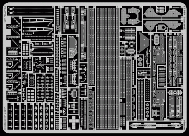 Eduard Details 1/700 Ship- Bismarck for DML