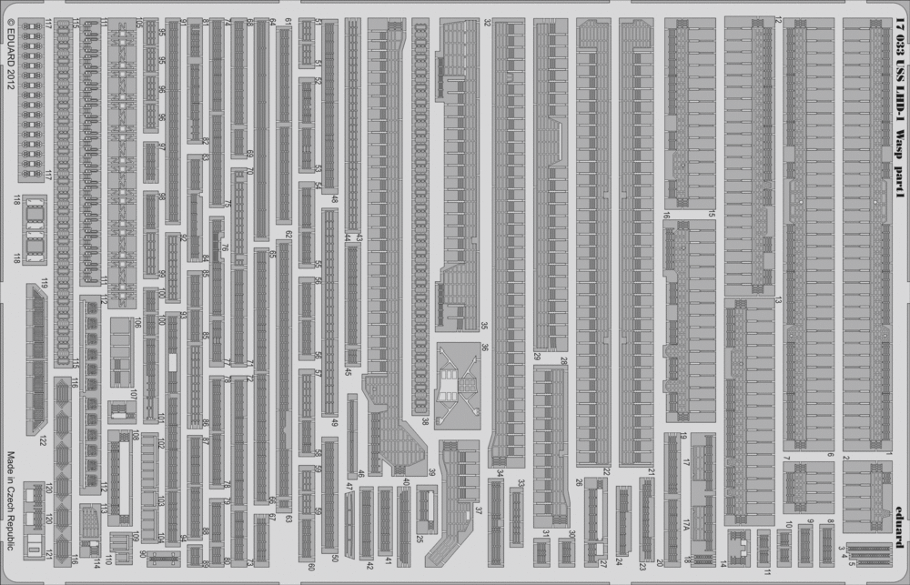 Eduard Details 1/700 Ship- USS Wasp LHD1 for HBO