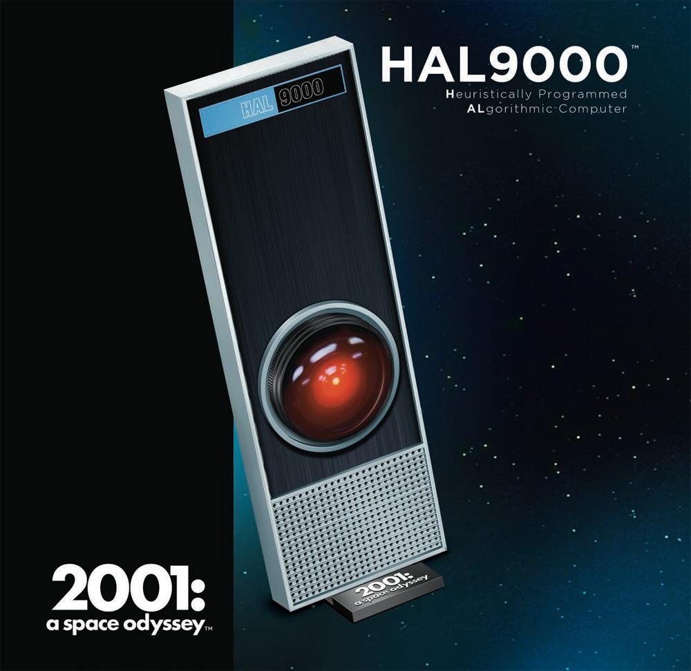 Moebius Models Sci-Fi 1/1 2001 Space Odyssey: HAL9000 w/LED Red Light Kit