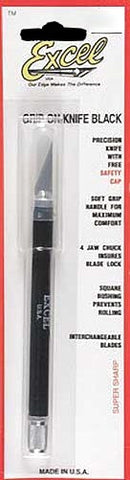 Excel Tools Grip-On Soft Handle #1 Knife w/Safety Cap