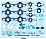 Hobby Boss Aircraft 1/48 TBM-3 Torpedo Bomber Kit