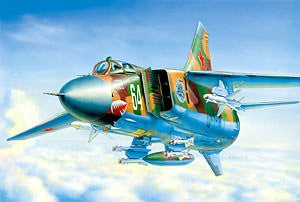 Zvezda Aircraft 1/72 Soviet Mig23 MLD Fighter/Bomber Kit