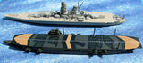 Lindberg Model Ships 1/1200 Tabletop Navy: IJN Yamato Battleship & Zuikaku Aircraft Carrier (2 Kits)