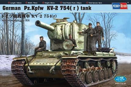Hobby Boss Military 1/48 Pz.Kpfw. KV-2 R KIT